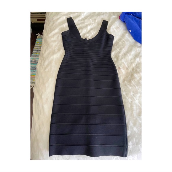 Herve Leger Sadie Bandage Bodycon Mini Dress - Picture 4 of 8